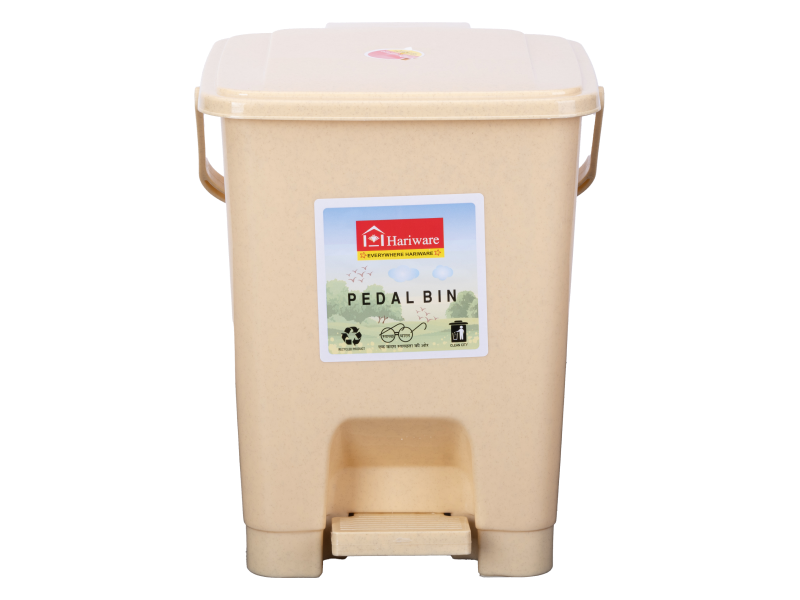 Square Pedal Bin 10L